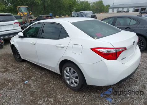 2016 Toyota Corolla Le from USA, damaged, VIN 2T1BURHE3GC617457